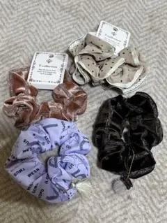 シュシュ 4個 セット