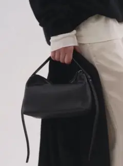 ENOF DEAR leather mini bag black