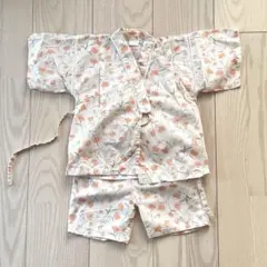 花柄コットン甚平 ~95cm