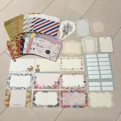 メッセージカードとミニ封筒セット