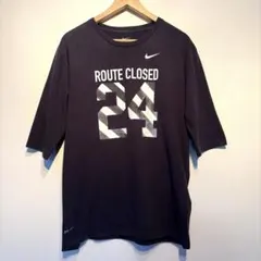 ナイキ（NIKE）「ROUTE CLOSED 24」 DRI-FIT 5部袖