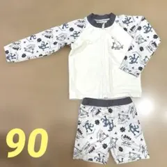 ベビー ベビー水着 キッズ 男の子 恐竜 スイムウェア ラッシュガード 90cm