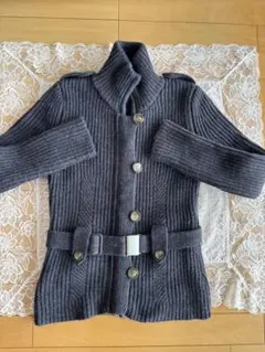 MICHEAL MICHEAL KORS ベルト付きジップアップニット