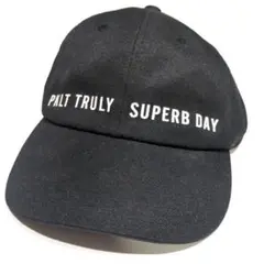 黒 キャップ PKLT TRULY SUPERB DAY　ピンクラテ