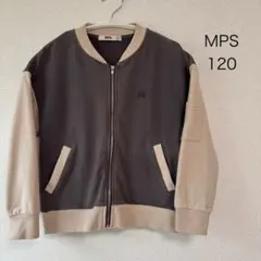 MPS ジャケット ジャンパー　アウター120 グレー/ベージュのサムネイル