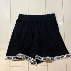 ANAP 黒 スカート風ショートパンツ #ANAP WAY