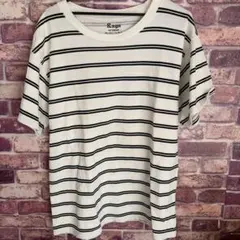 キムタク着Rags McGREGORラグスマックレガー掠れボーダーTシャツ M
