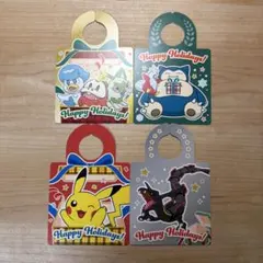 2024年末 ハッピーホリデー ポケモンセンターオリジナル ギフトタグ