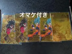 スーパードラゴンボールヒーローズ　7th &8thアニバーサリープロモ5枚セット