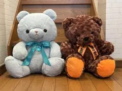 くま ぬいぐるみ 2個 ラブリーベア63cm 誕生月12月ベア50cmのサムネイル