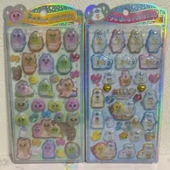 み*ぅ様 国内正規品 うるちゅるポップシール おぱんちゅうさぎ んぽちゃむ 2枚