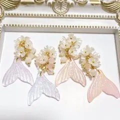 貝殻 シェル 夏 ピンク】ヘアゴム 2点セット レジン - メルカリ