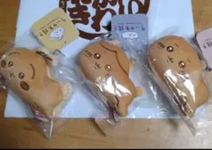 ちいかわ焼き　マスコット3個セット