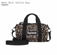 込★Supreme Mesh Mini Duffle Bag★レオパード柄 Supreme Mesh Mini Duffle Bag - Tan | Editorialist