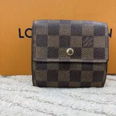 LOUIS VUITTON 二つ折り　財布 ダミエ N61652