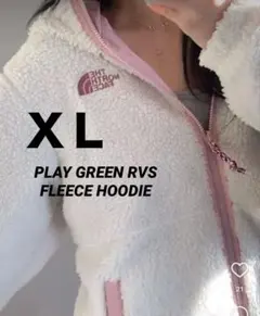 新品　ノースフェイス　ピンク　ボアジャン　ボア　リバーシブル　XLサイズ　韓国