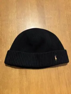 ニット帽　ビーニー　ラルフローレン　ウール
