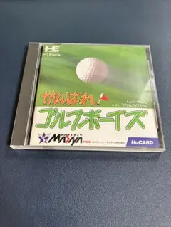 【箱・説明書付】がんばれ！ゴルフボーイズ PCエンジン HuCARD メサイヤ