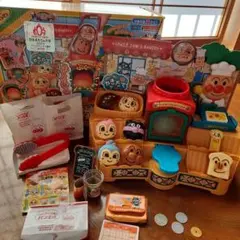 アンパンマン ジャムおじさんのパン工場&おもちゃ８点セット