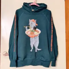 go slow caravan ゴースローキャラバン パーカー 中華そば猫