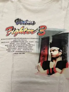 90s当時物 非売品 バーチャファイター3 Tシャツ 結城晶 シングルステッチ