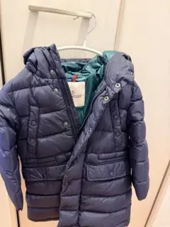 MONCLER ネイビー ダウンコート キッズ用　104cm