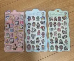 【3枚セット】おしりシール ボンボンドロップシール 3Dシール ちいかわ ラブブ