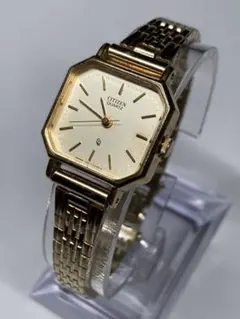 【稼働品】CITIZEN スクエア　6031-919912 新品電池 稼働品】CITIZEN スクエア 6031-919912 新品電池 - メルカリ