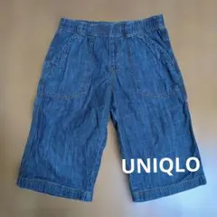 UNIQLO XL デニムハーフパンツ
