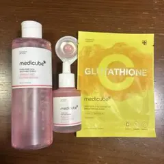 【最終値下げ】メディキューブ　トナー、セラム、パック、クリーム(サンプル)