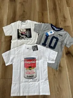 【新品】Tシャツ　3枚セット　タグ付き　まとめ売り　140