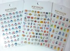 ネイルシール 3シートセット アンパンマン カラーシール