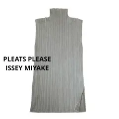 PLEATS PLEASE ISSEY MIYAKE ハイネック半袖トップス - メルカリ
