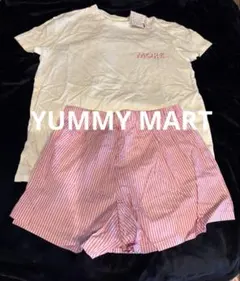 【未使用タグ付き】YUMMY MART ルームウェア セットS/M 半袖短パンのサムネイル
