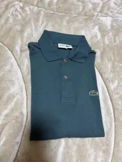 LACOSTE グリーン 長袖ポロシャツ サイズ3