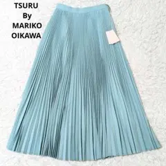 ✨️新品未使用 ツルバイマリコオイカワ プリーツスカート ミント S