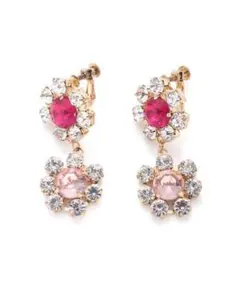 ♡ジルバイジルスチュアート♡ ビジュー ツインフラワーワンピース