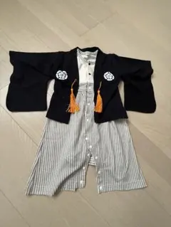 ベビー　袴　ロンパース 80cm