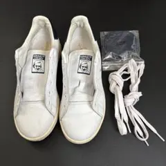 adidasSTANSMITH ホワイトネイビースニーカー　サイズ22.5のサムネイル
