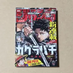極美品】週刊少年ジャンプ 2023年10月2日号 No.42 カグラバチ - メルカリ