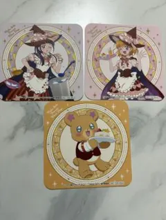 プリキュア　コースター 3枚セット
