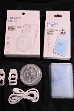 スリーコインズ スマホ冷却クーラー 冷却ジェルパッドのサムネイル