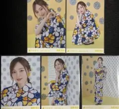 乃木坂46 生写真 2022 浴衣 梅澤美波 コンプ