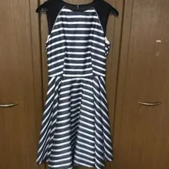 プチローブ ワンピース ネイビー