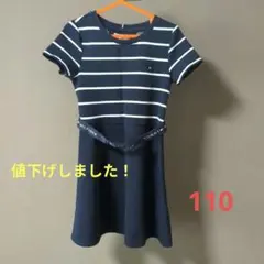 TOMMY HILFIGER 半袖ワンピース 110