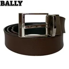 BALLY SWITZERLAND リバーシブル ベルト 茶黒 　【B】のサムネイル