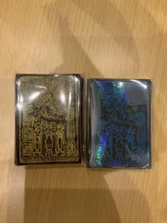 遊戯王　PRISMATIC GOD BOX カードスリーブ　青　5個セット 遊戯王 PRISMATIC GOD BOX カードスリーブ 青 5個セット - メルカリ