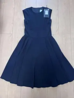 FOXEY NEWYORK サイドギャザー フィットアンドフレア ワンピース FOXEY NEWYORK サイドギャザー フィットアンドフレア ワンピース