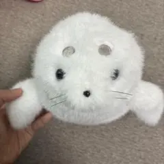 ハッピーマリン　アザラシ　ぬいぐるみくじ　2等 ハッピーマリン ぬいぐるみくじ アザラシ - メルカリ