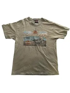鉄*子様 Harley-Davidson Tシャツ カーキ　90s